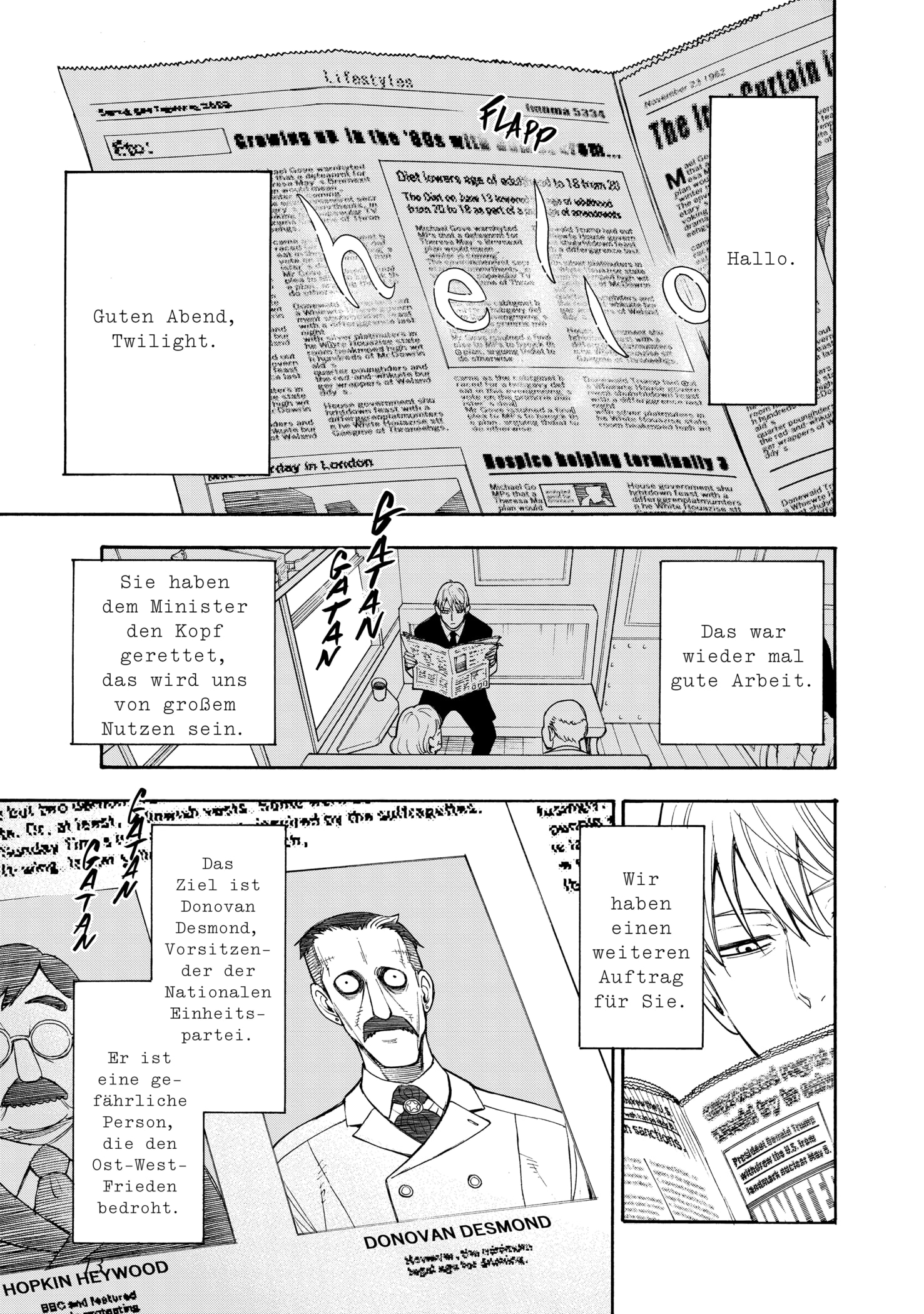 Read SPY x FAMILY DE Manga Online