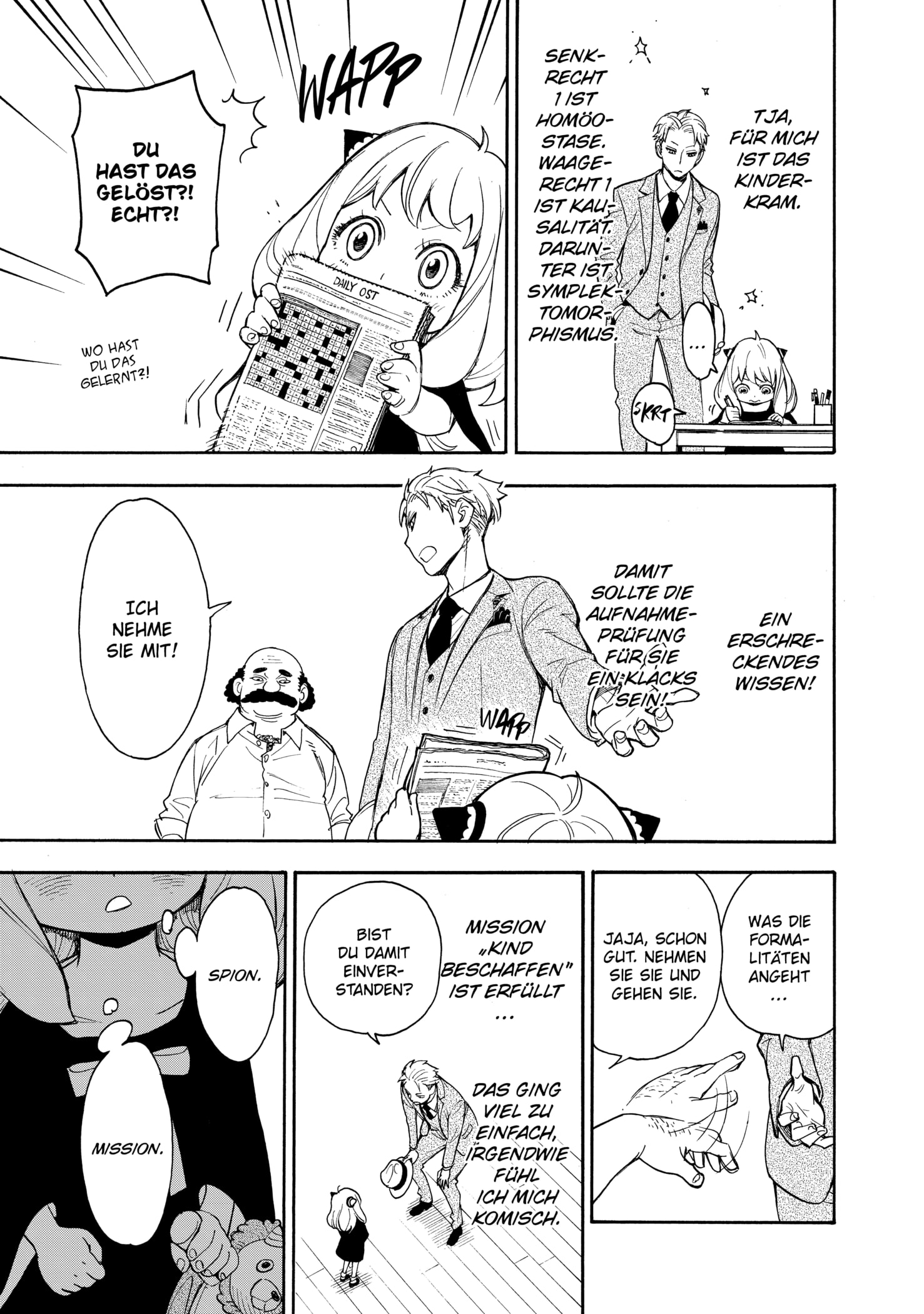 Read SPY x FAMILY DE Manga Online