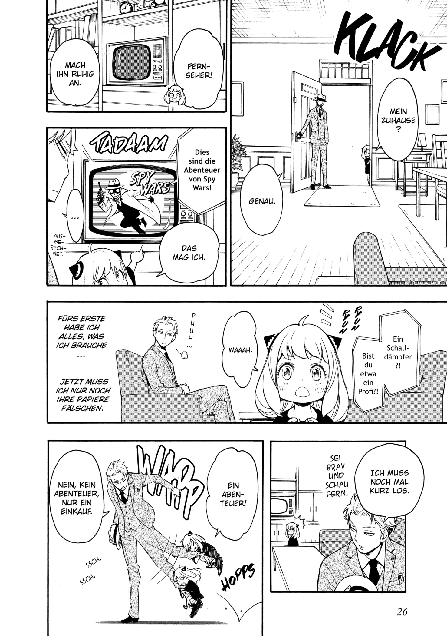 Read SPY x FAMILY DE Manga Online