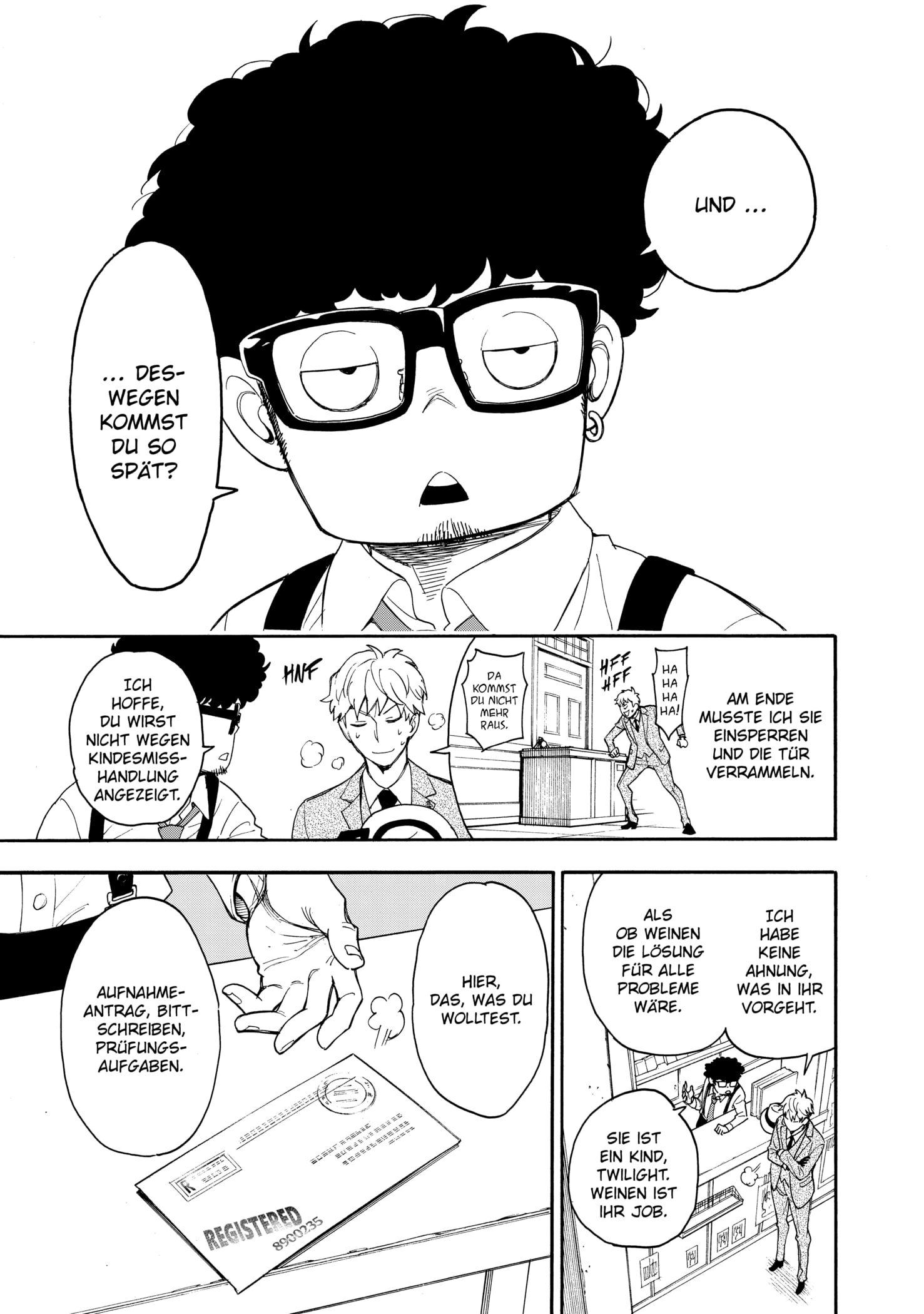 Read SPY x FAMILY DE Manga Online