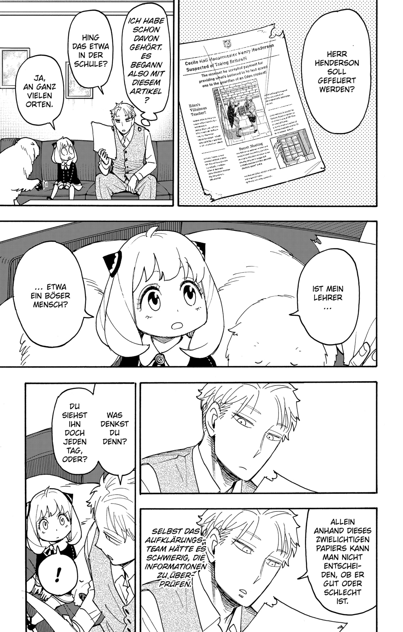 Read SPY x FAMILY DE Manga Online