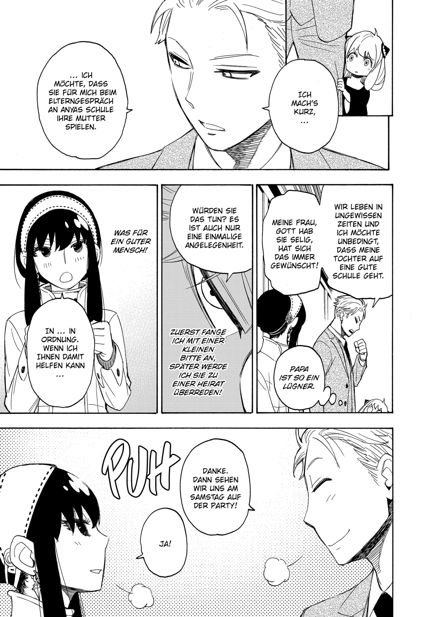 Read SPY x FAMILY DE Manga Online