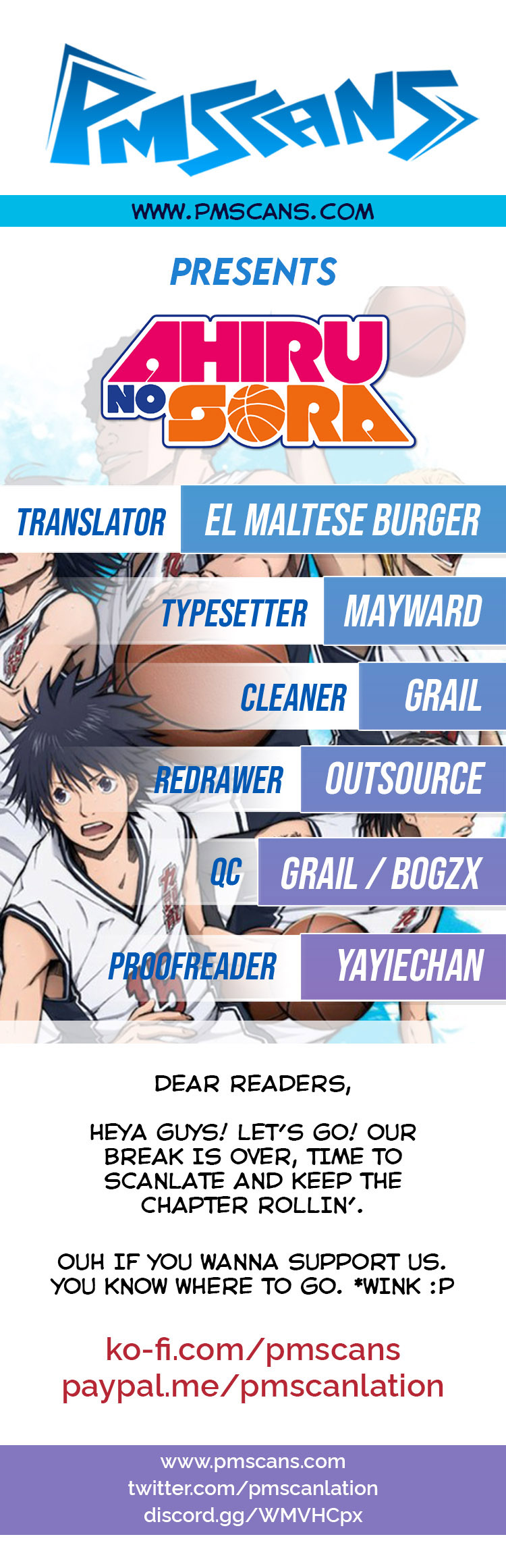 Read Ahiru no Sora EN Manga Online