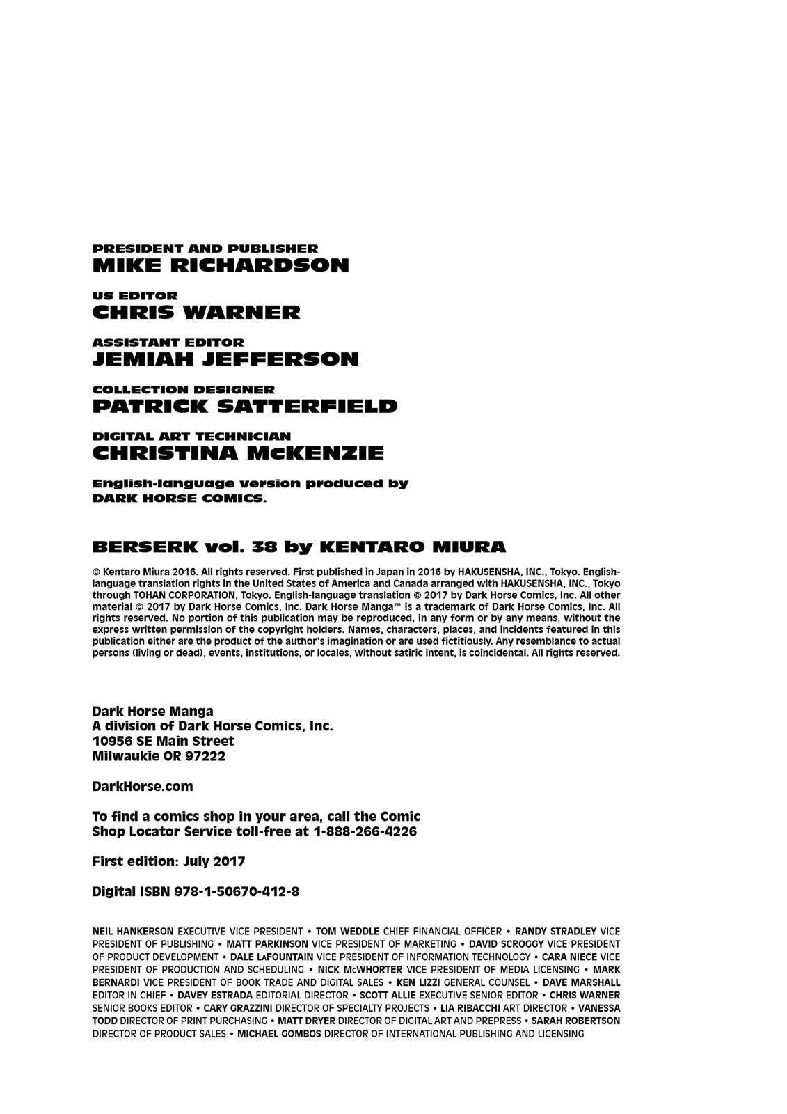 Read Berserk EN Manga Online