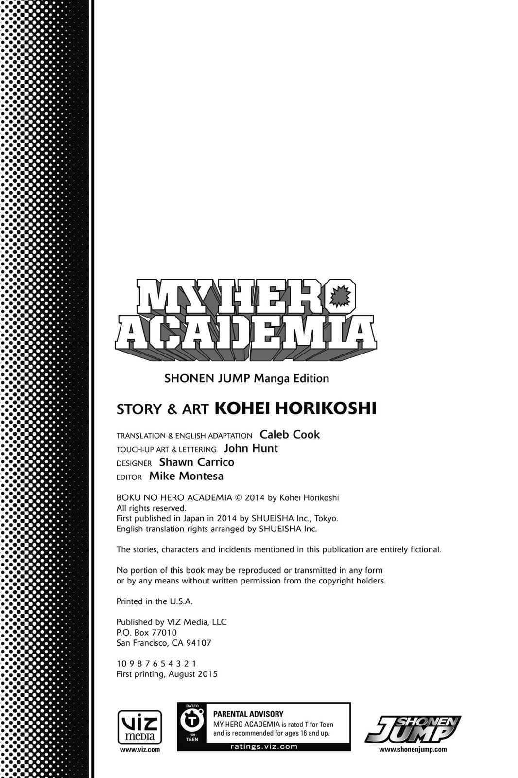 Read Boku no Hero Academia EN Manga Online