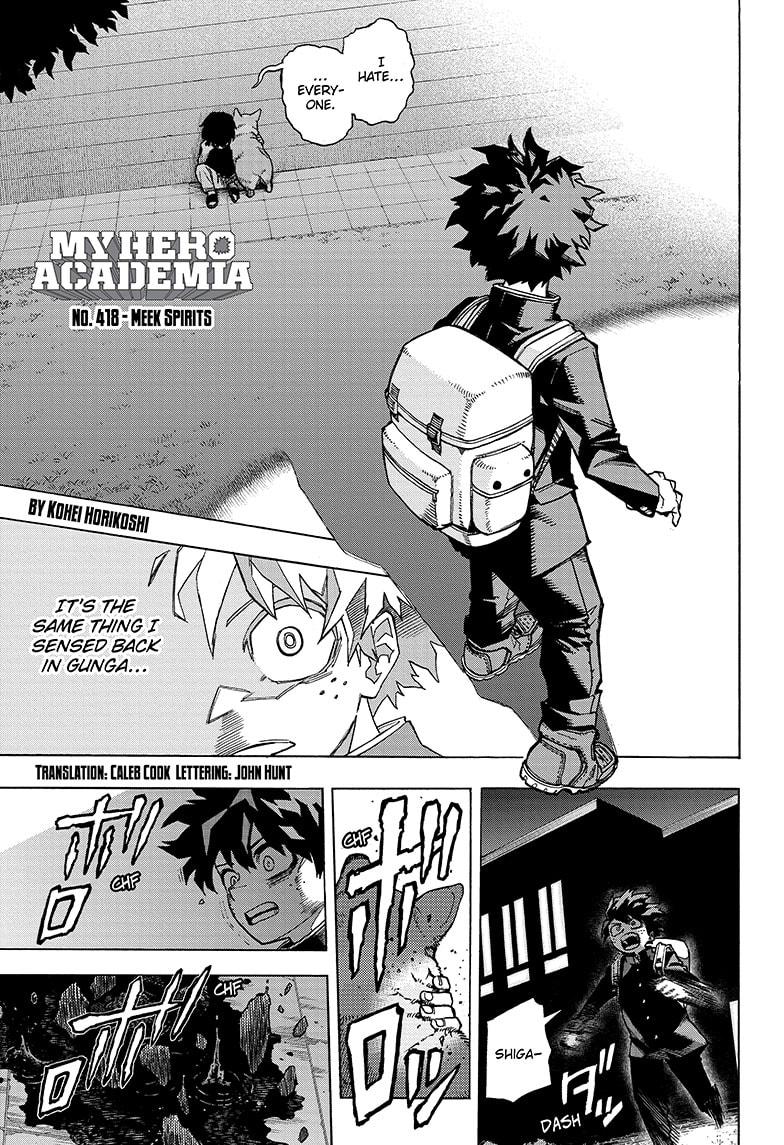Read Boku no Hero Academia EN Manga Online