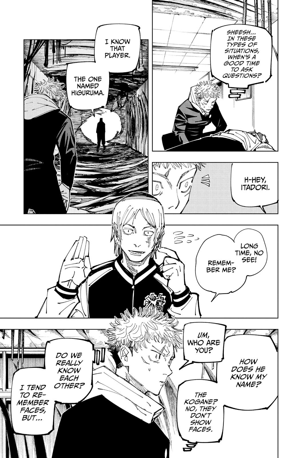 Read Jujutsu Kaisen EN Manga Online
