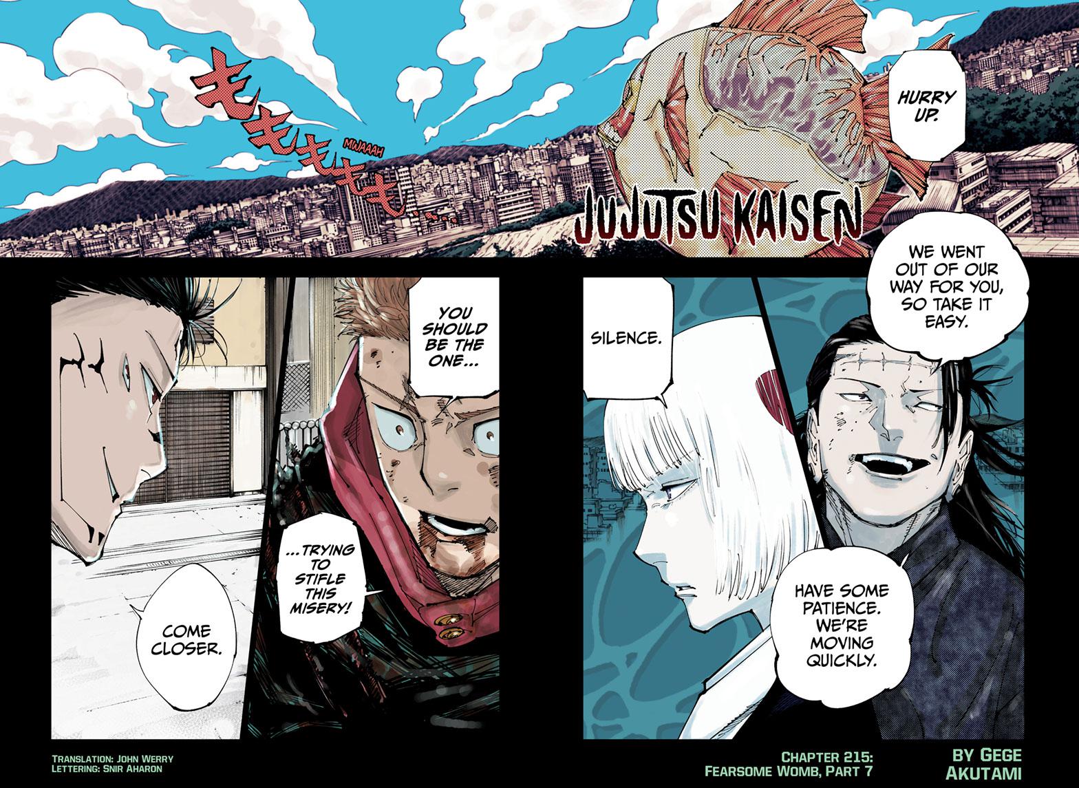 Read Jujutsu Kaisen EN Manga Online
