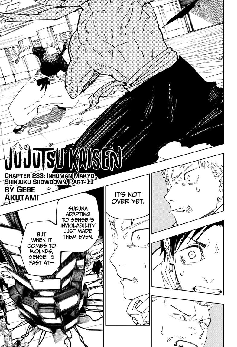 Read Jujutsu Kaisen EN Manga Online