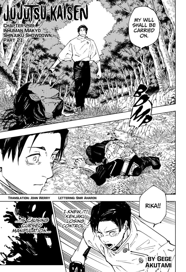Read Jujutsu Kaisen EN Manga Online