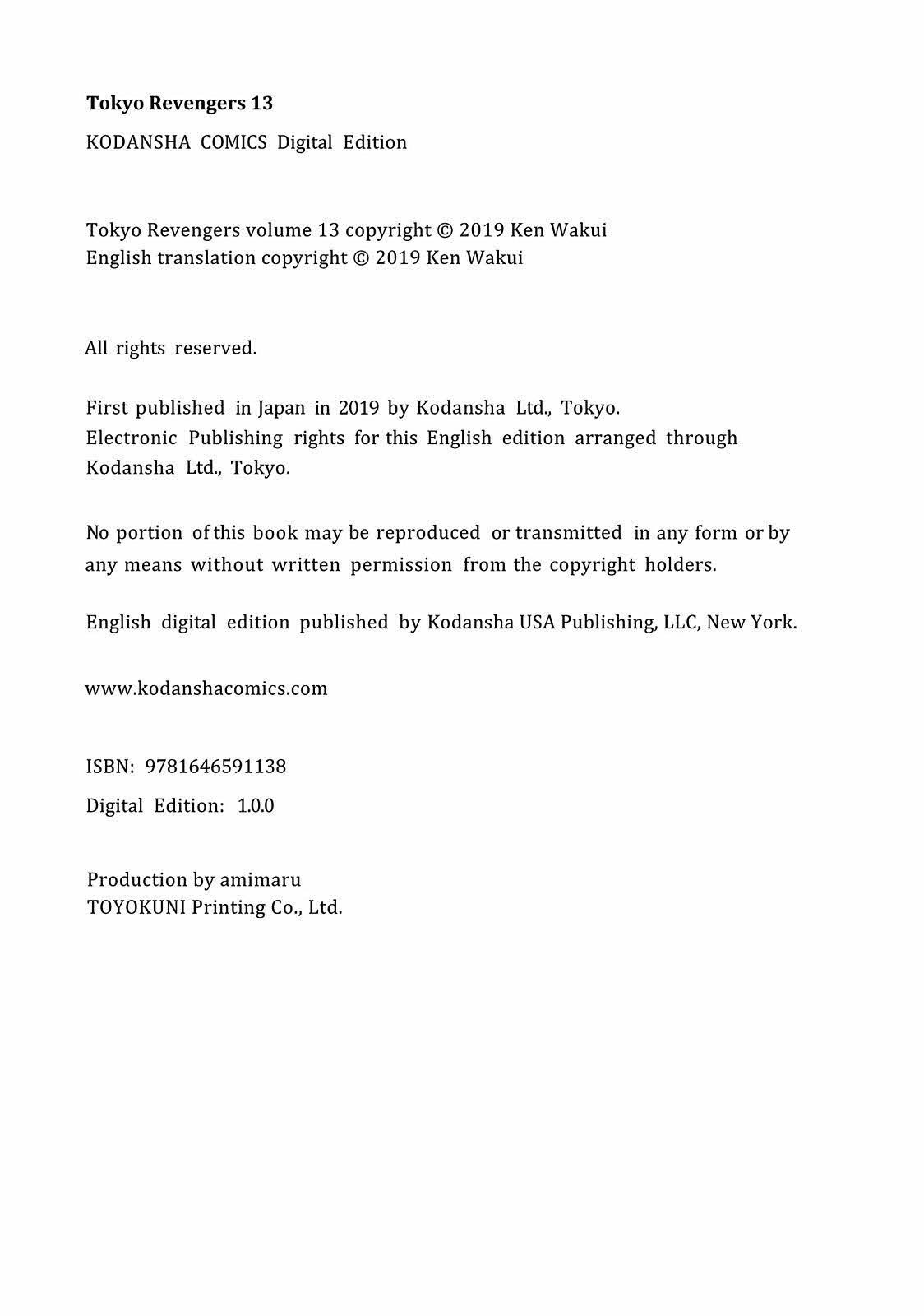 Read Tokyo Revengers EN Manga Online