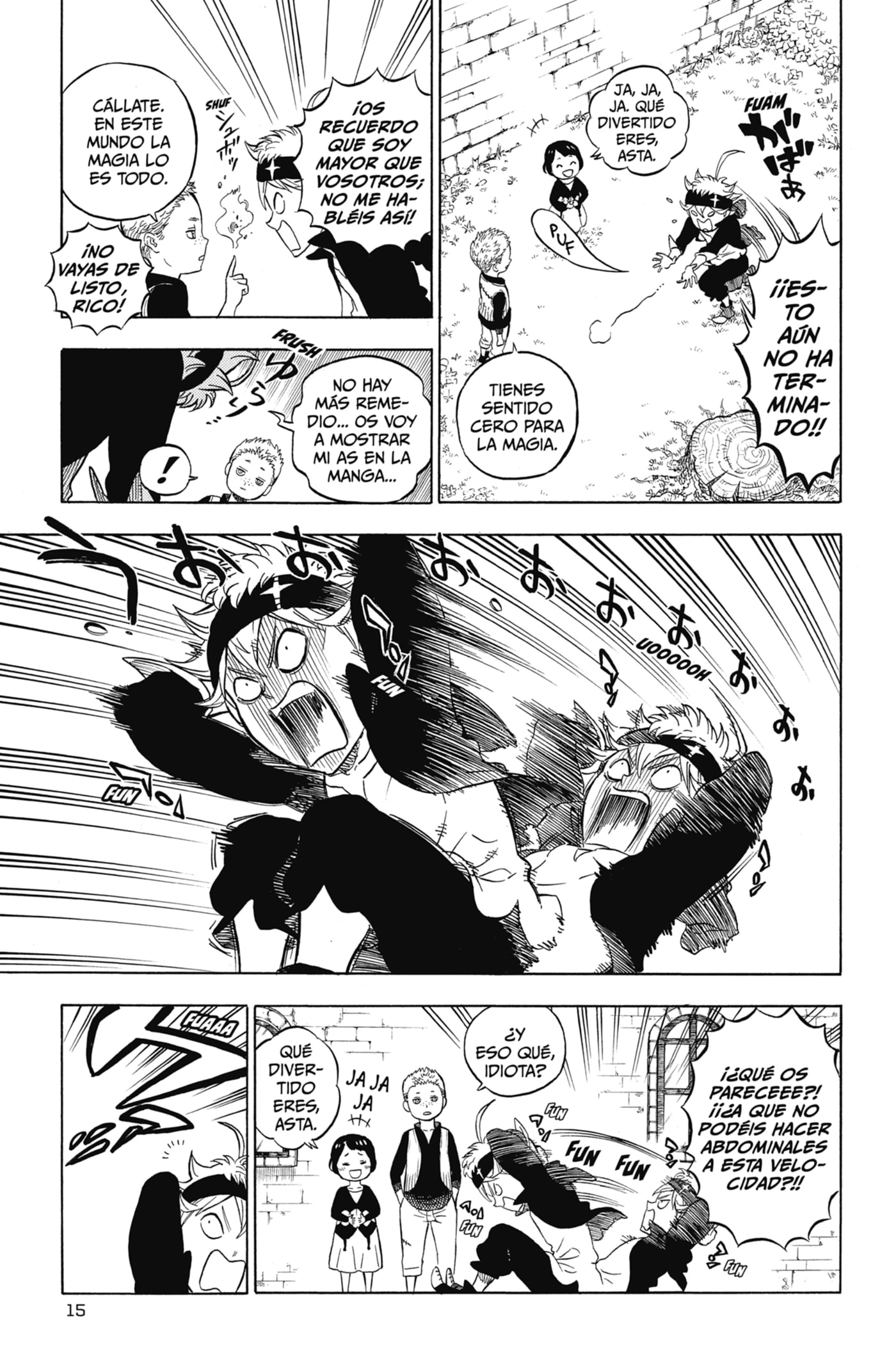 Read Black Clover ES Manga Online