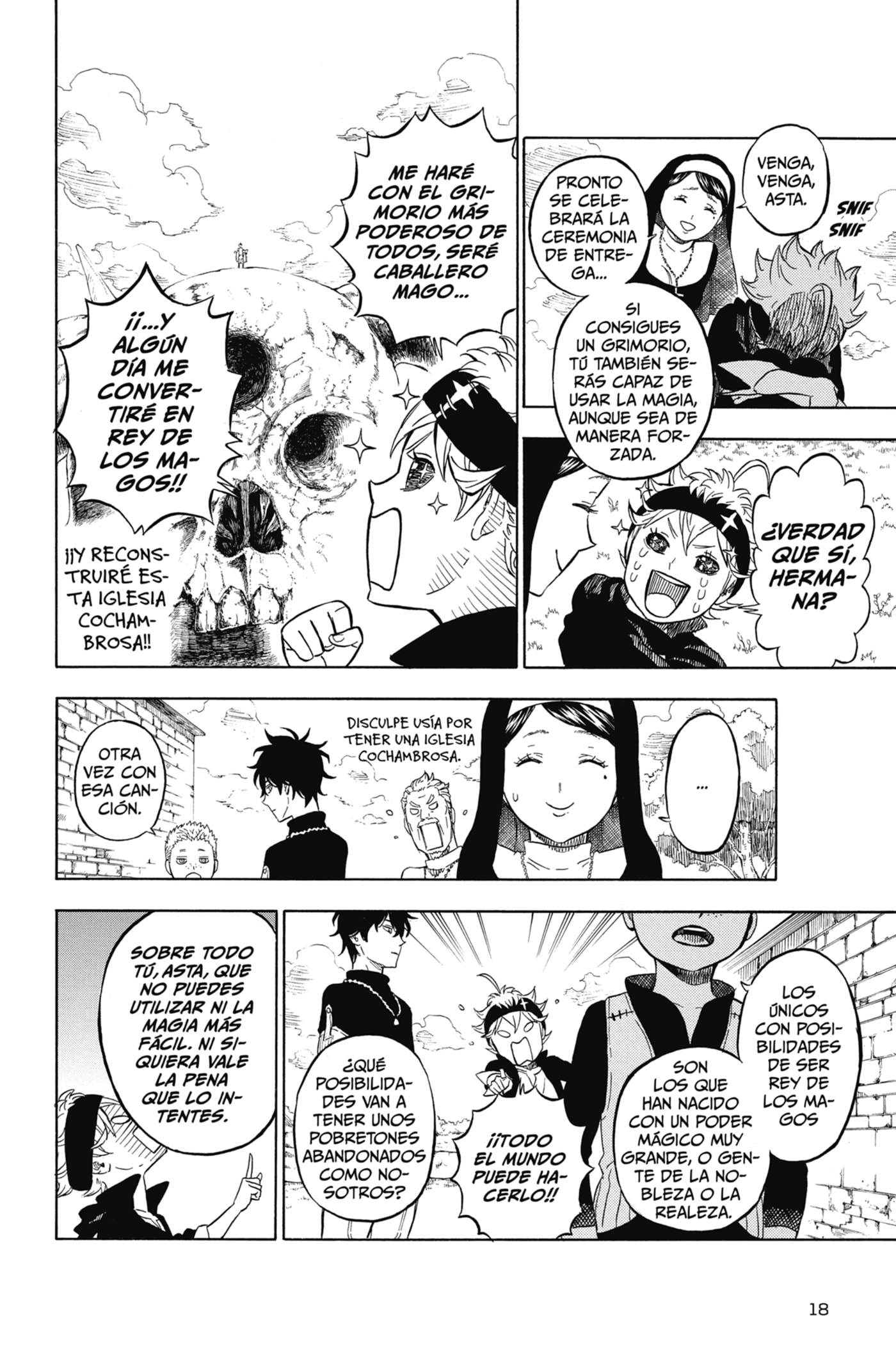 Read Black Clover ES Manga Online