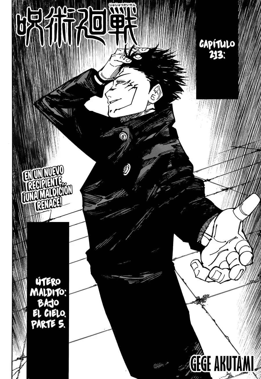 Read Jujutsu Kaisen Módulo ES Manga Online