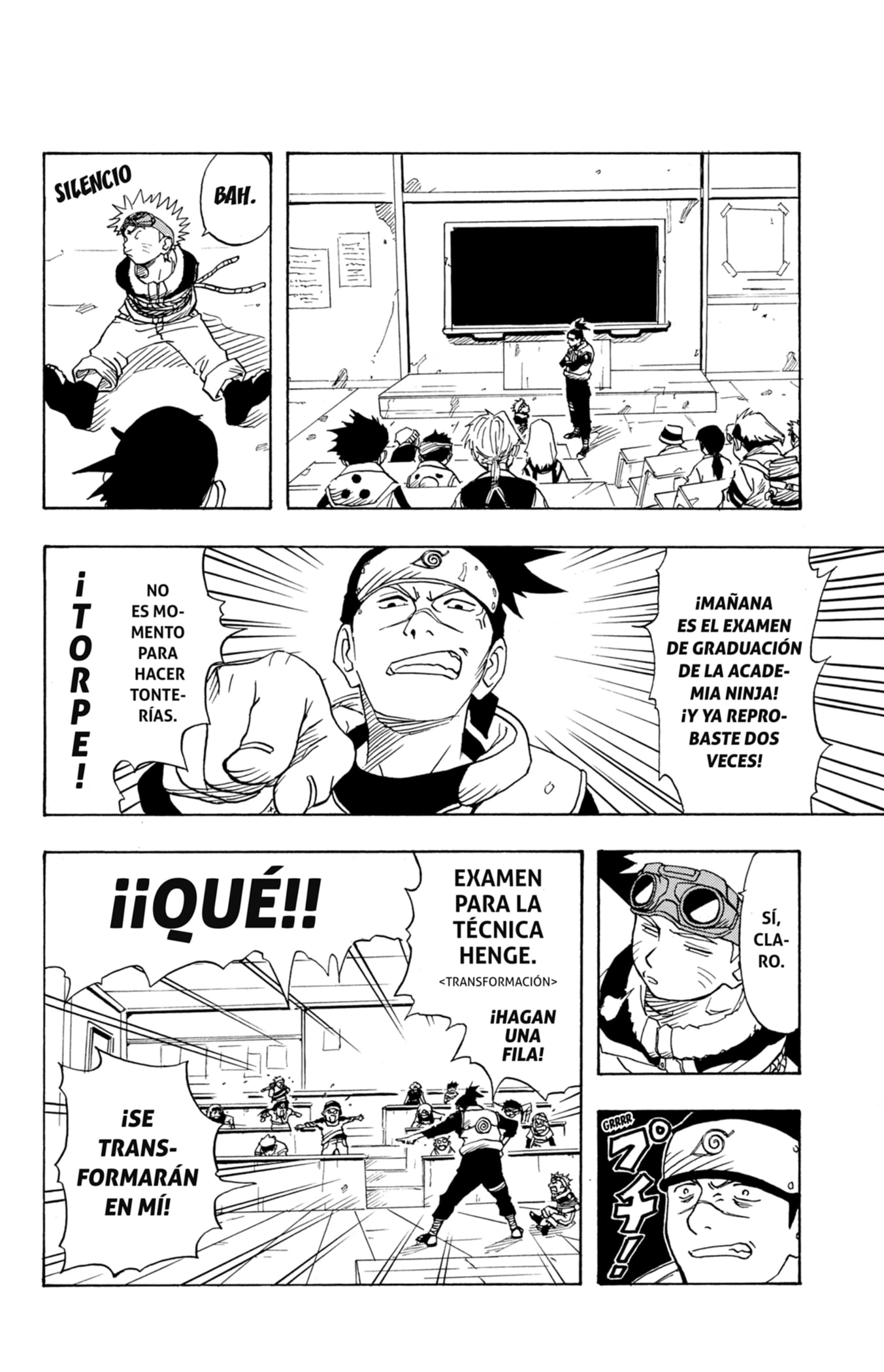 Read Naruto ES Manga Online