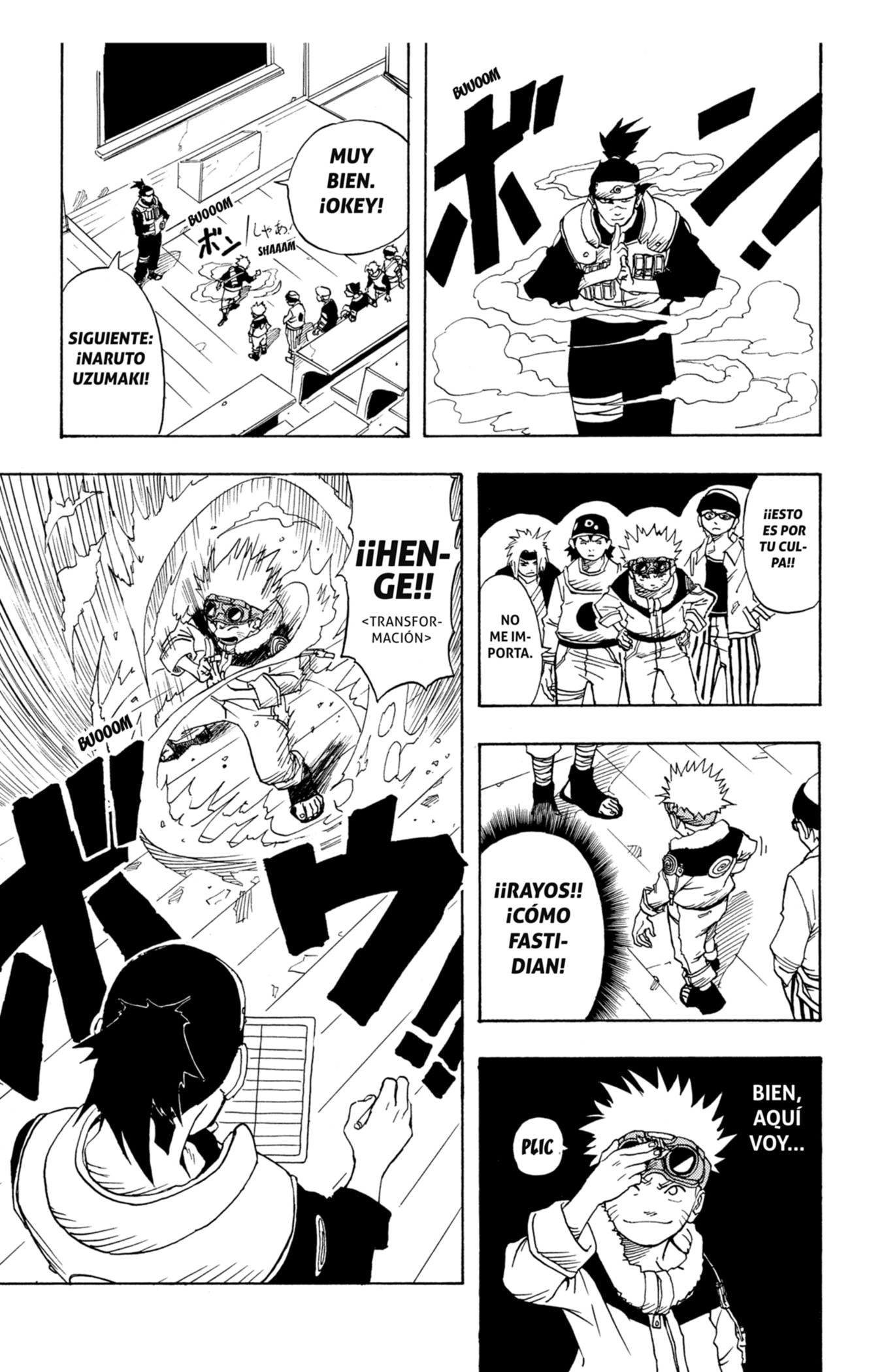 Read Naruto ES Manga Online