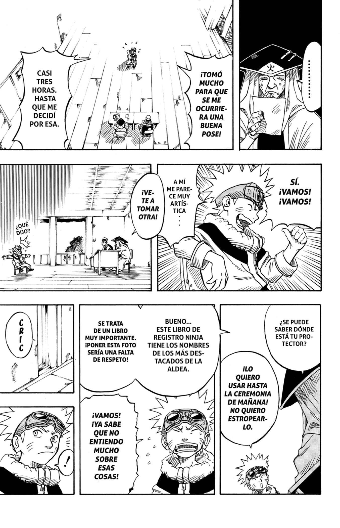 Read Naruto ES Manga Online