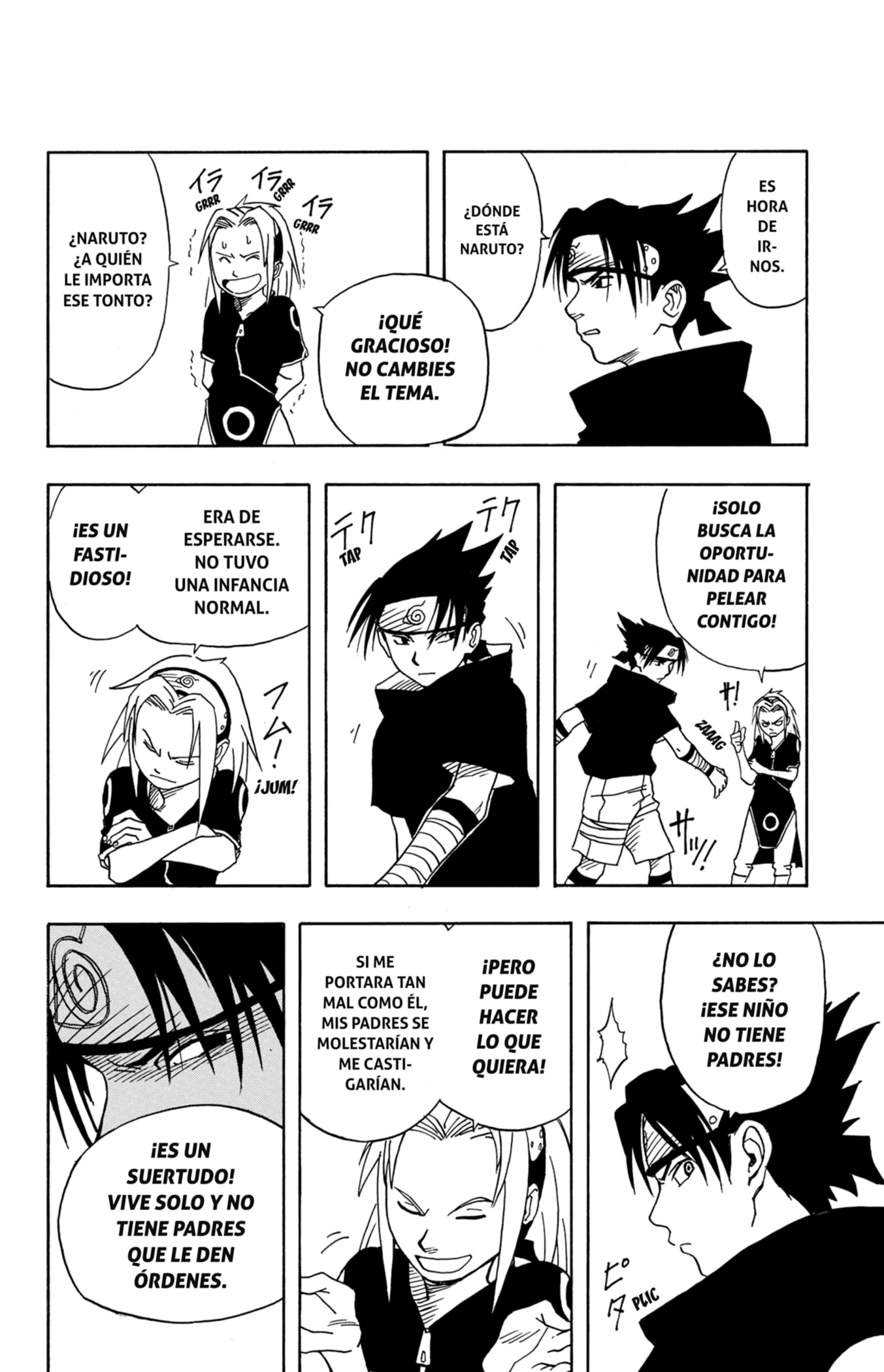 Read Naruto ES Manga Online