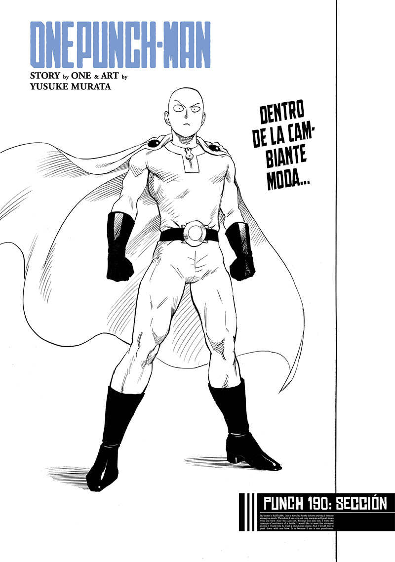 Read One Punch-Man ES Manga Online