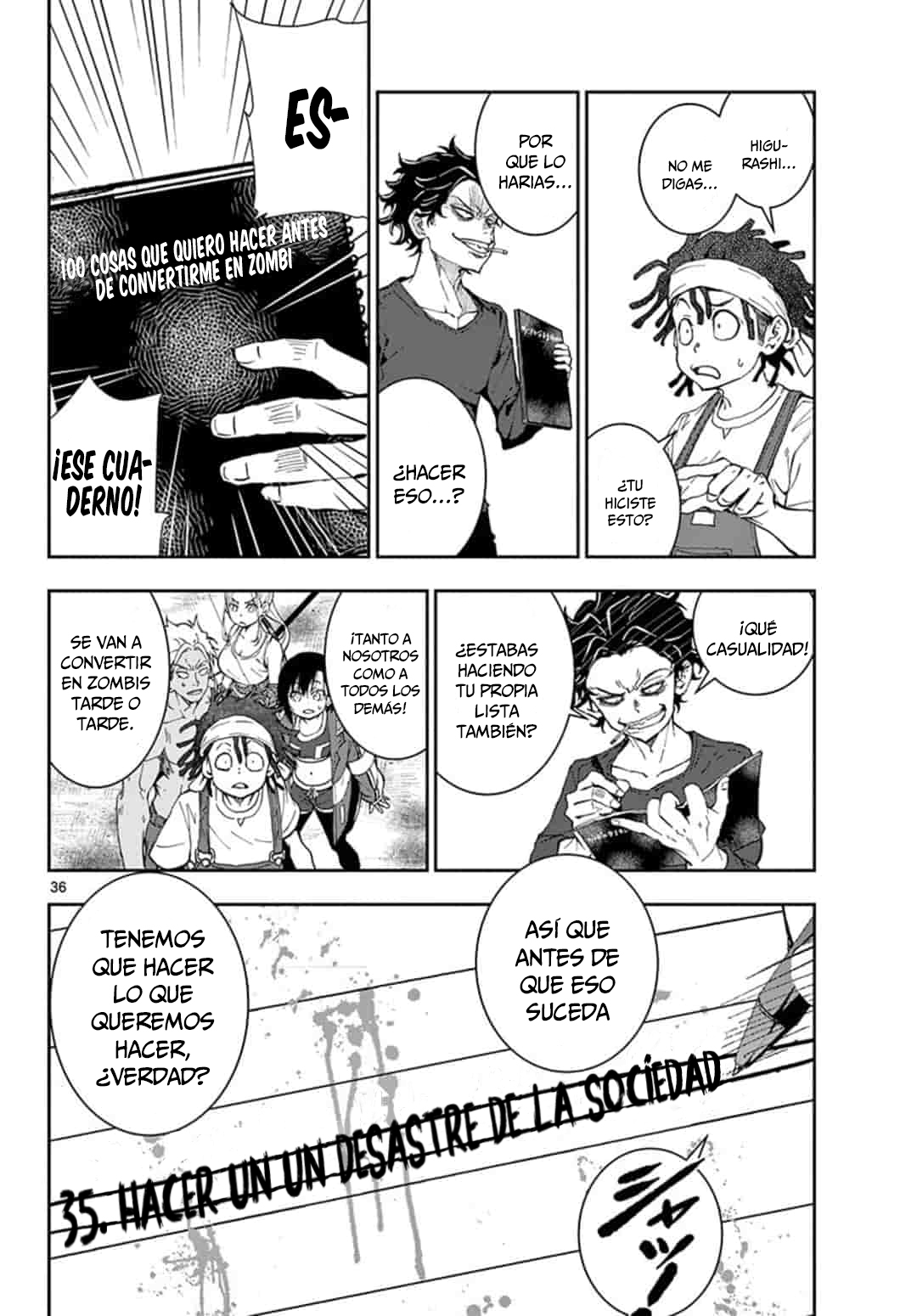 Read Zombie 100 ES Manga Online