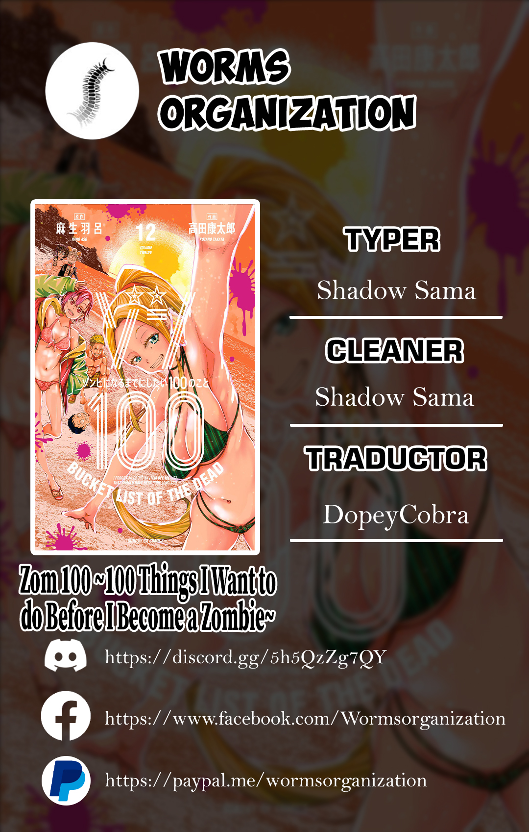 Read Zombie 100 ES Manga Online