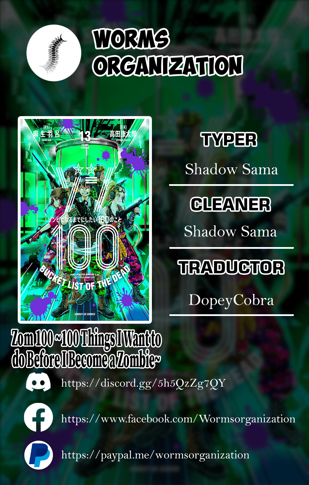 Read Zombie 100 ES Manga Online