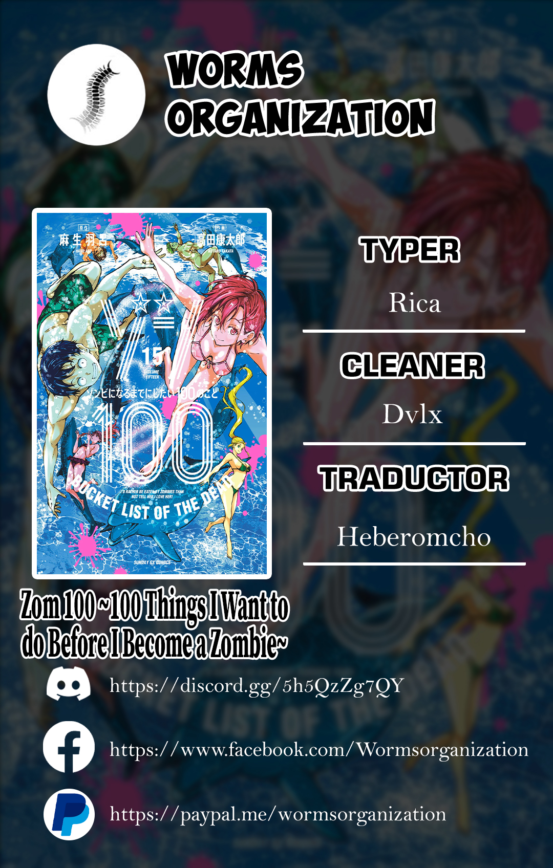 Read Zombie 100 ES Manga Online