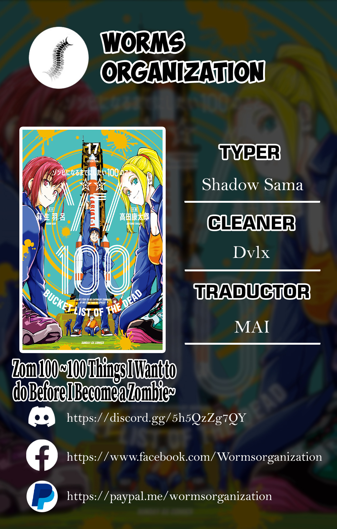 Read Zombie 100 ES Manga Online