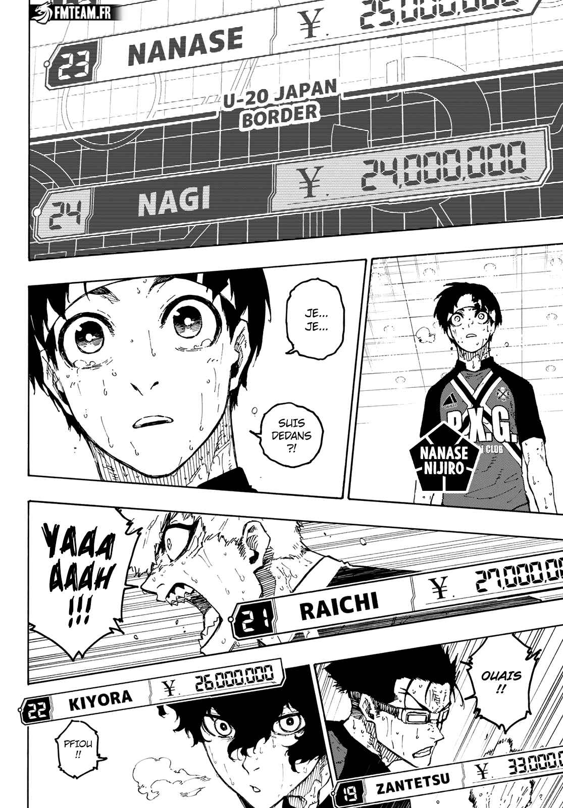 Read Blue Lock FR Manga Online