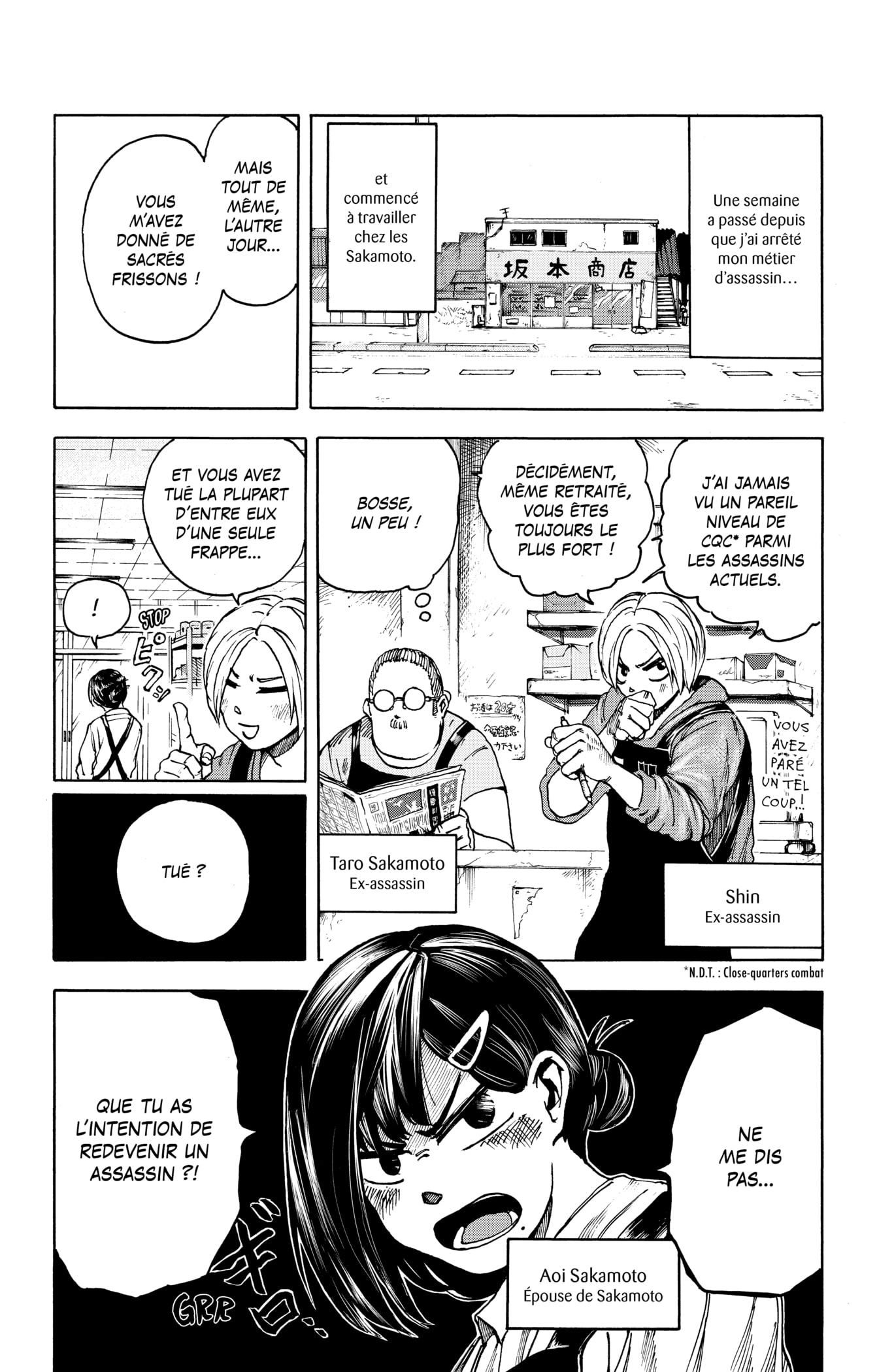 Read SAKAMOTO DAYS FR Manga Online