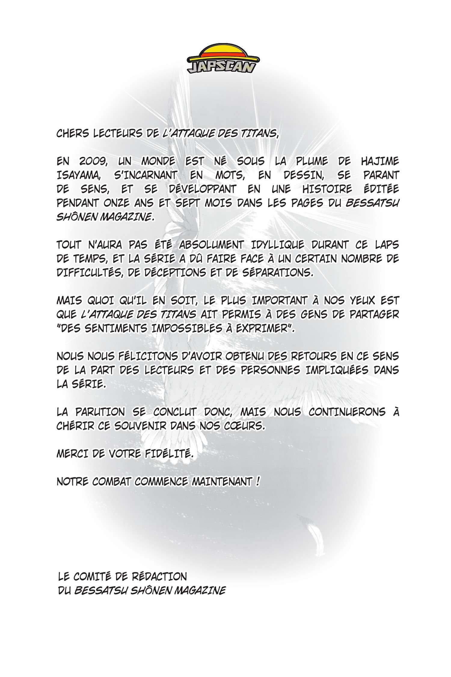 Read Shingeki no Kyojin FR Manga Online