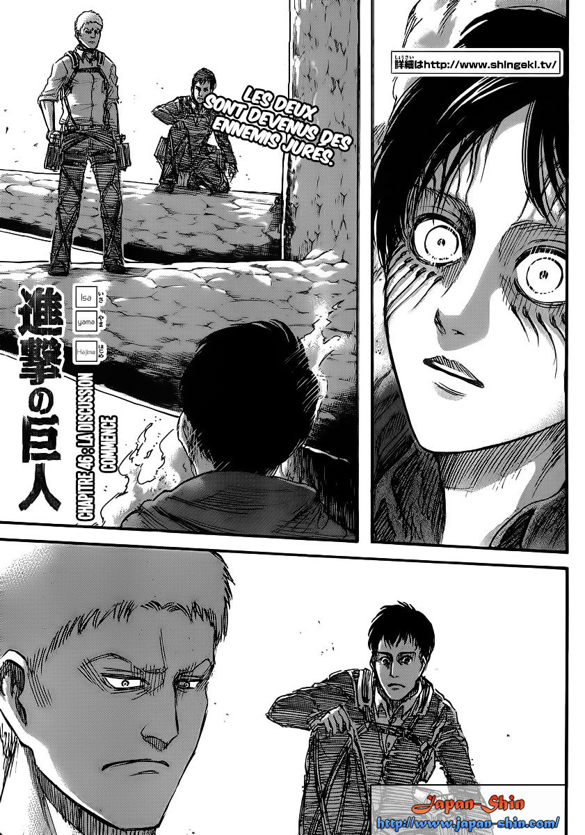 Read Shingeki no Kyojin FR Manga Online