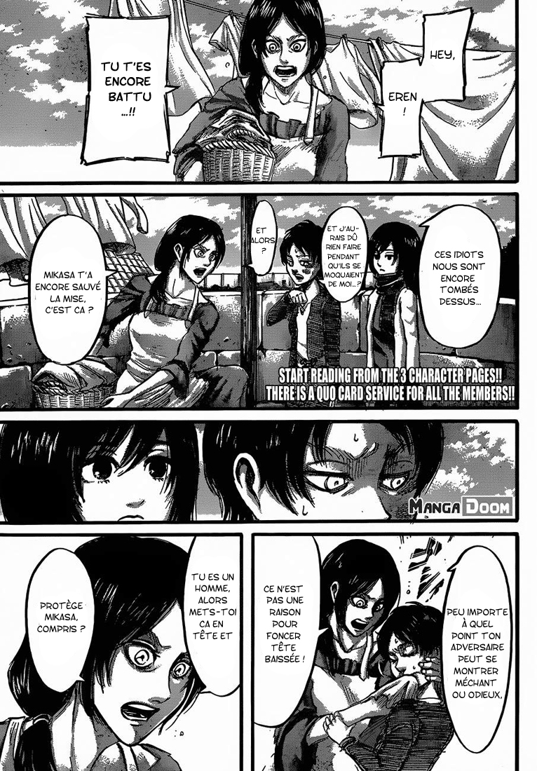 Read Shingeki no Kyojin FR Manga Online