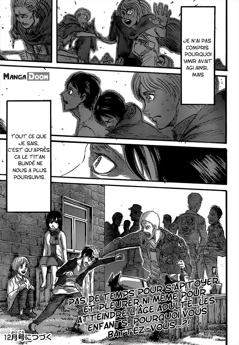 Read Shingeki no Kyojin FR Manga Online