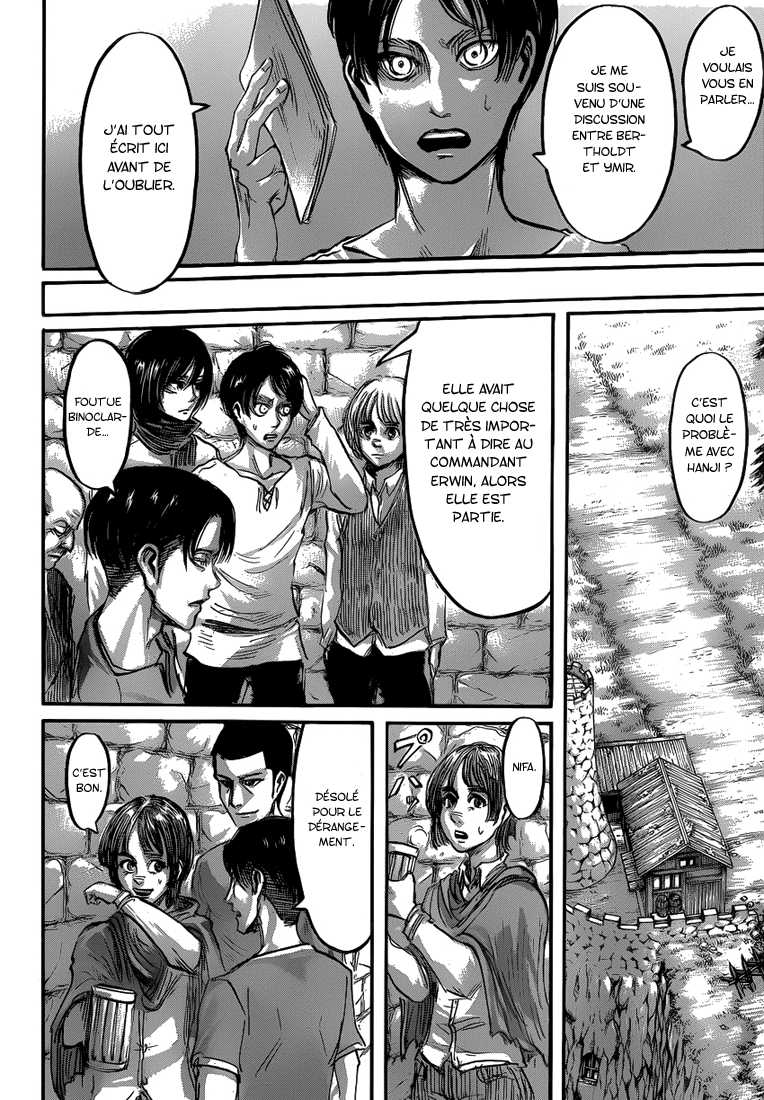 Read Shingeki no Kyojin FR Manga Online