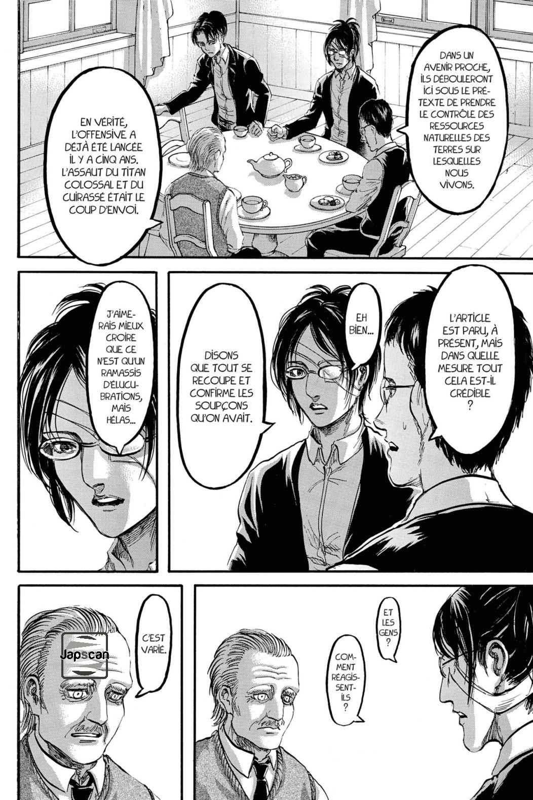 Read Shingeki no Kyojin FR Manga Online