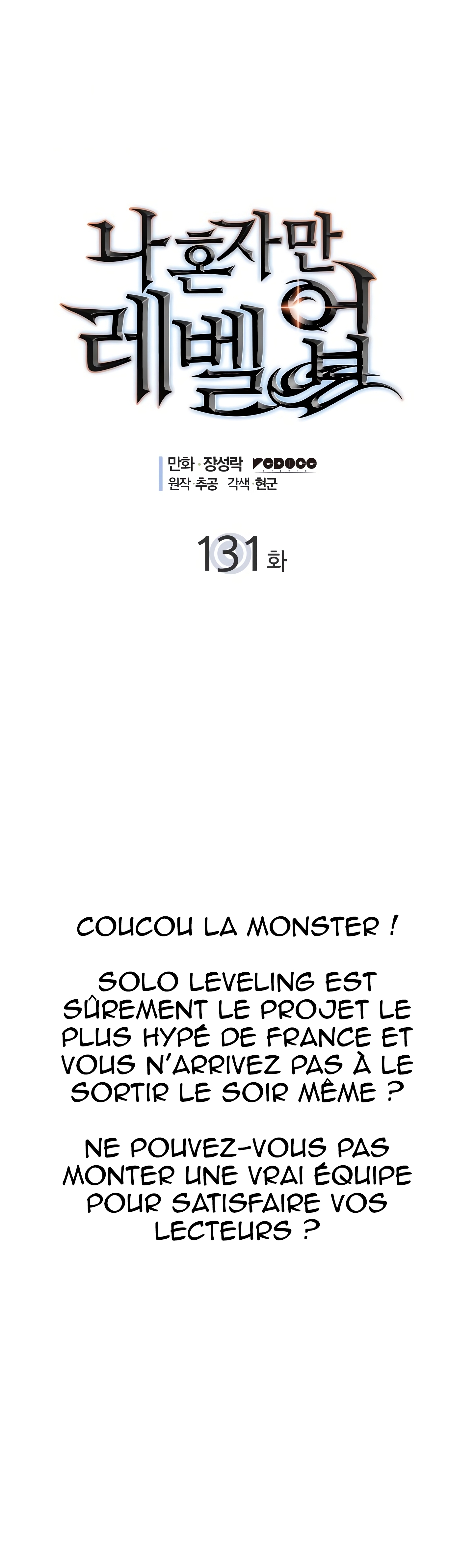 Read Solo Leveling FR Manga Online