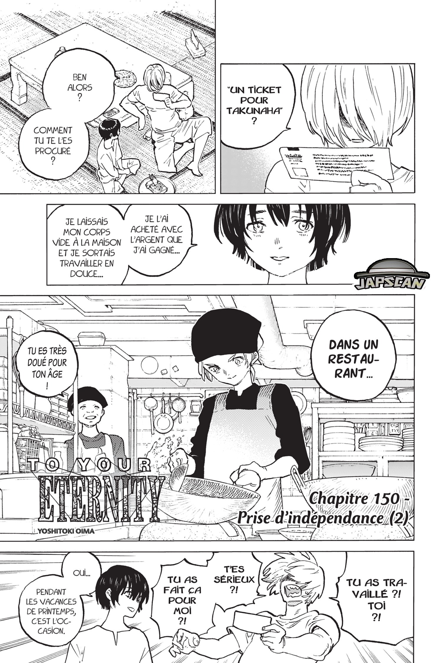 Read To Your Eternity FR Manga Online