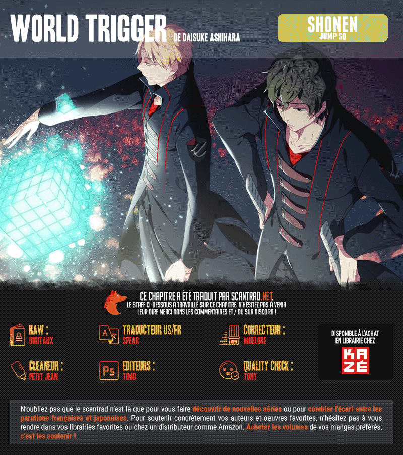 Read World Trigger FR Manga Online