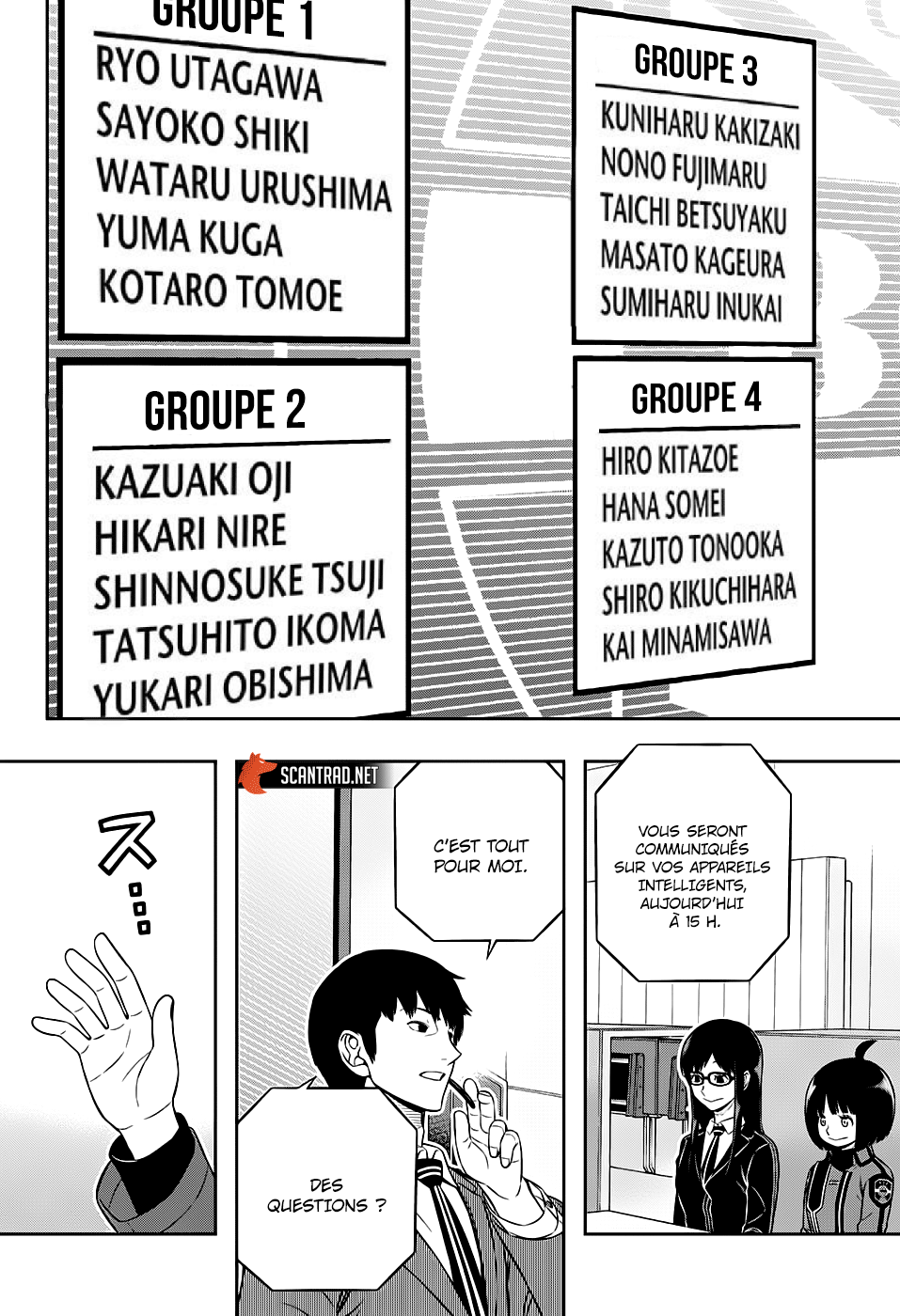 Read World Trigger FR Manga Online