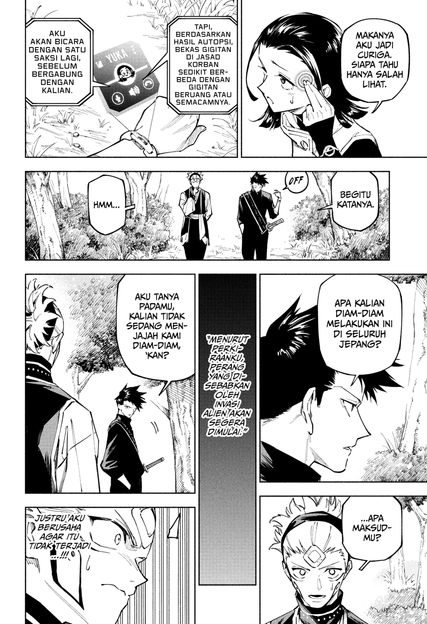 Read Jujutsu Kaisen Modulo ID Manga Online