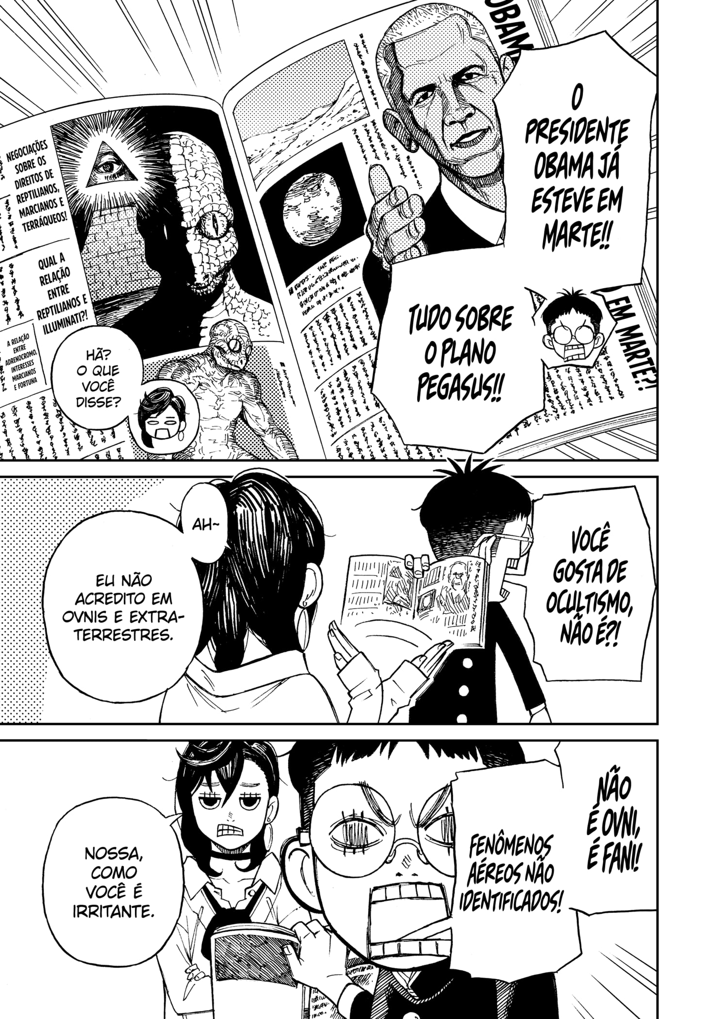 Read Dandadan PTBR Manga Online