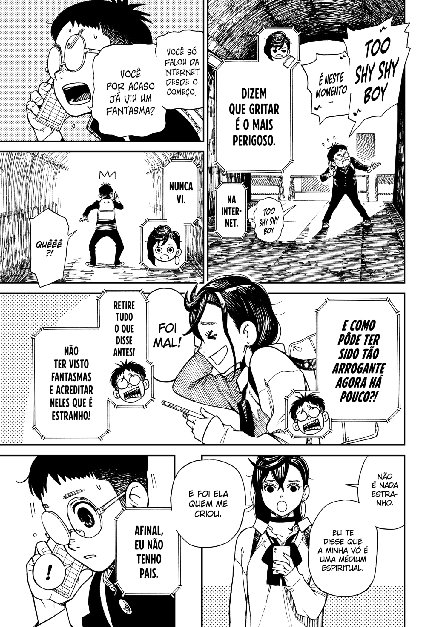 Read Dandadan PTBR Manga Online