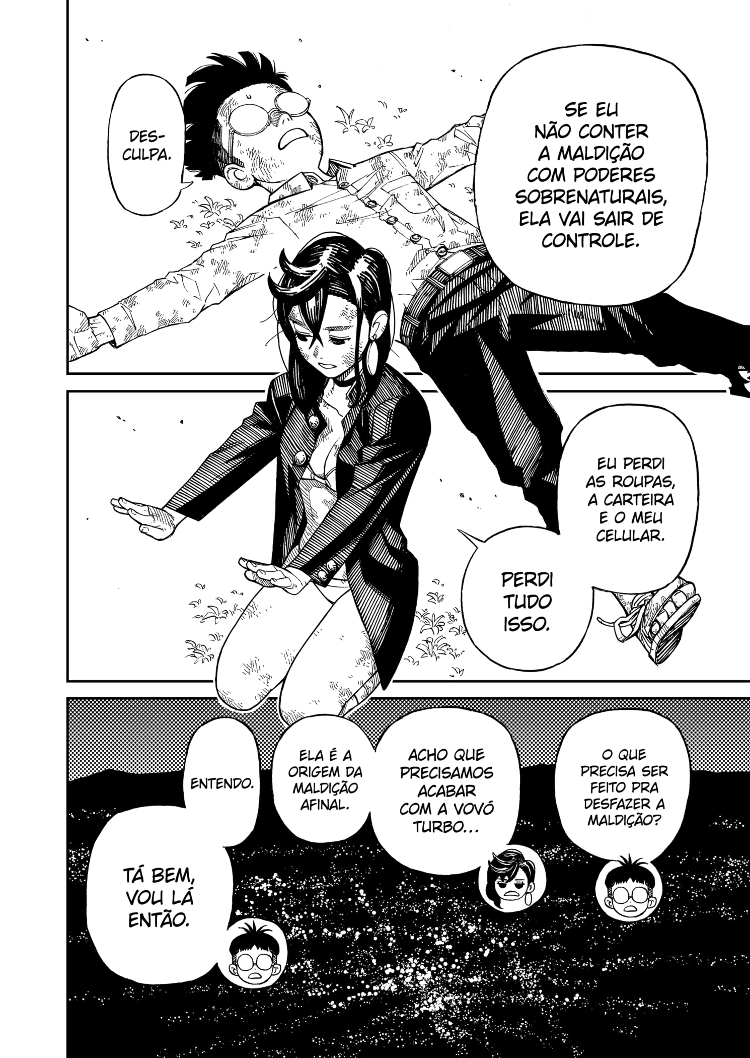 Read Dandadan PTBR Manga Online