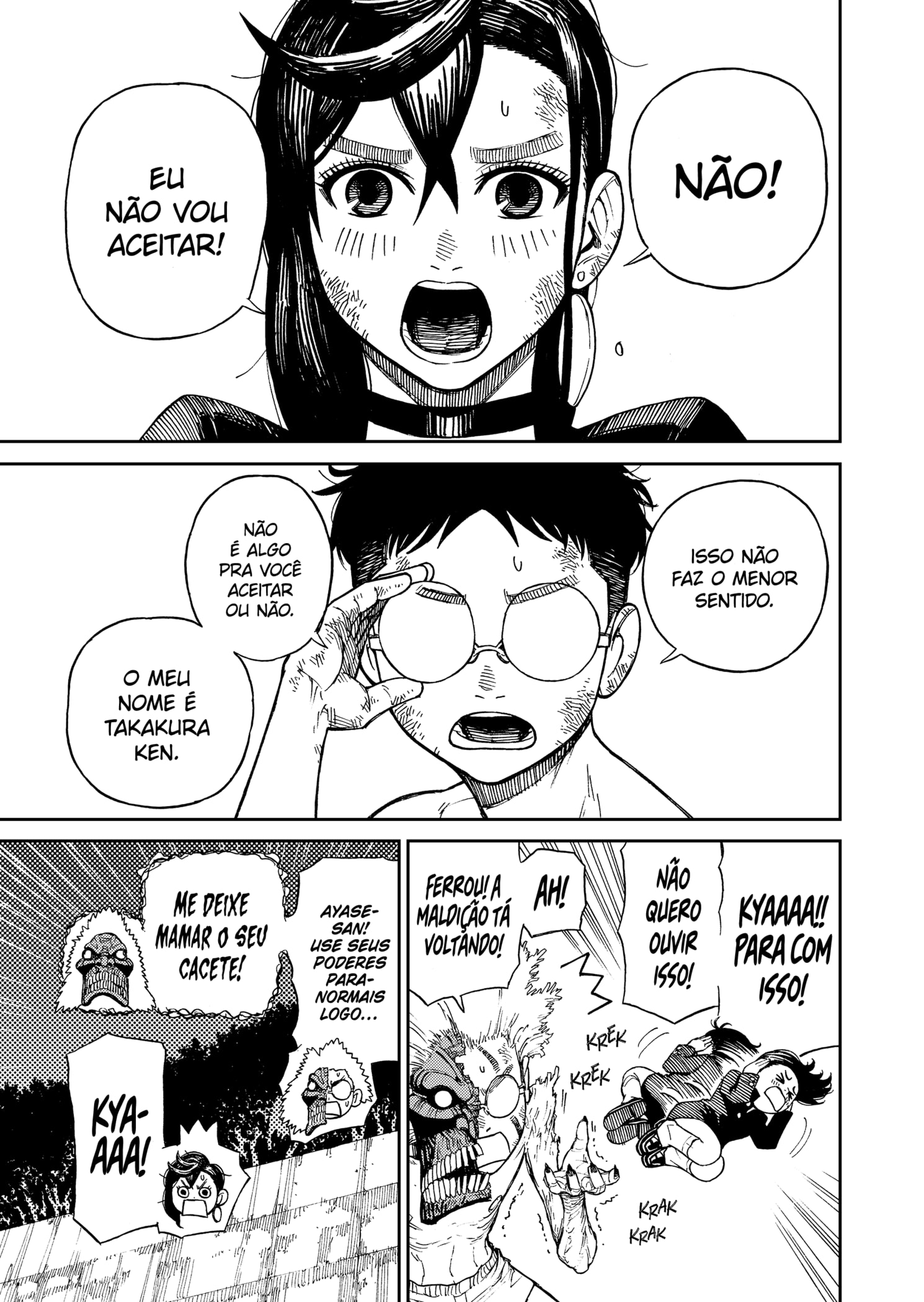 Read Dandadan PTBR Manga Online