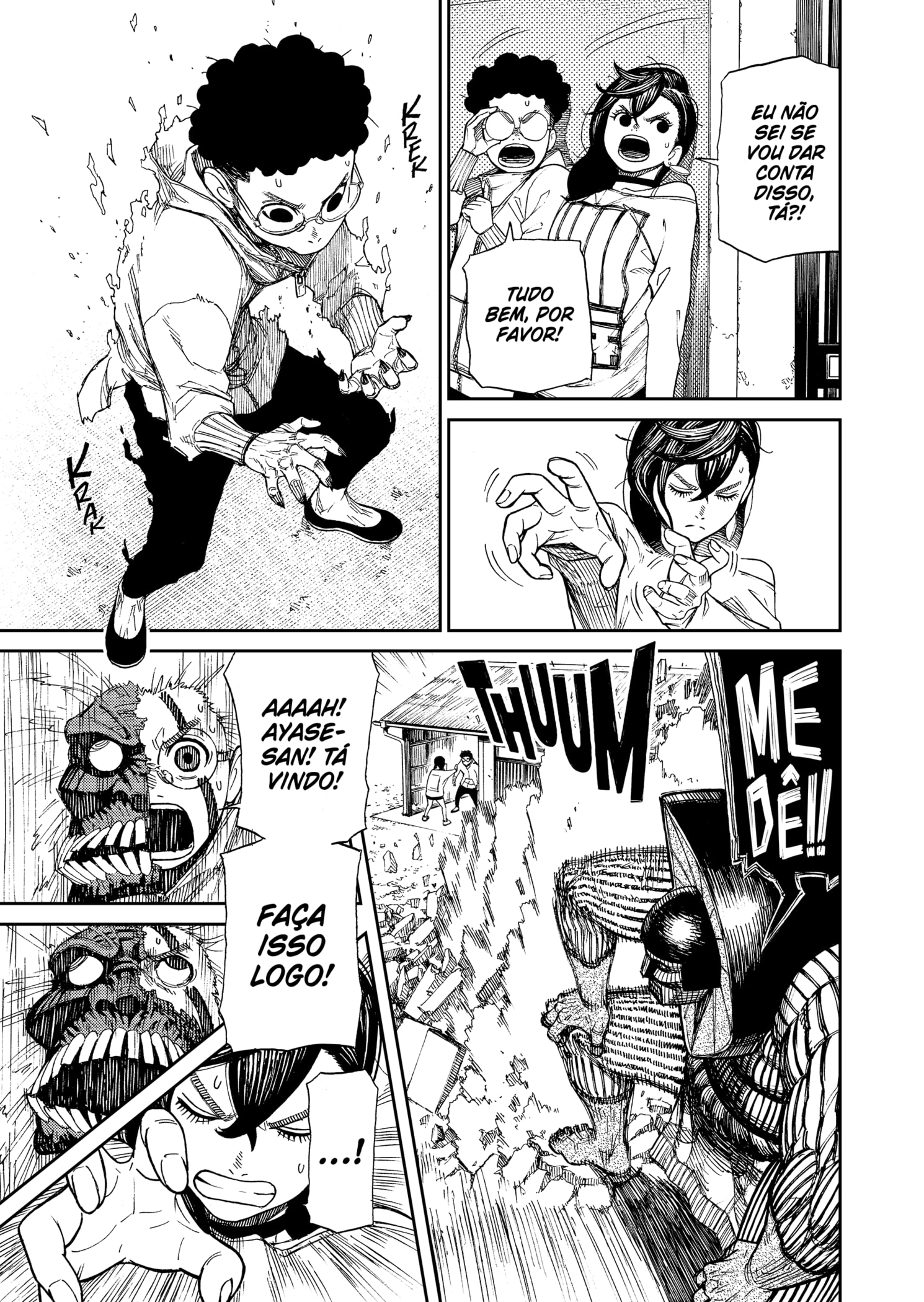 Read Dandadan PTBR Manga Online