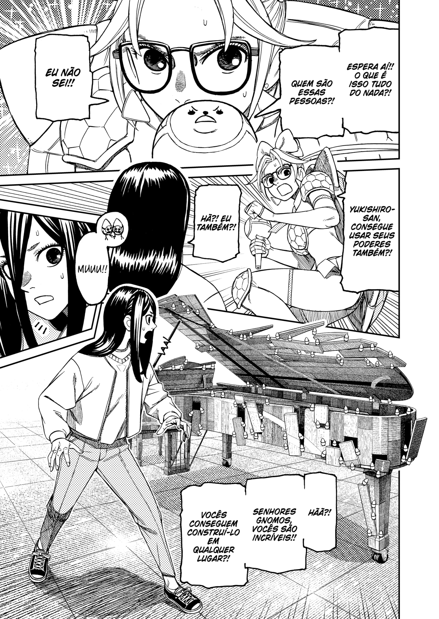 Read Dandadan PTBR Manga Online