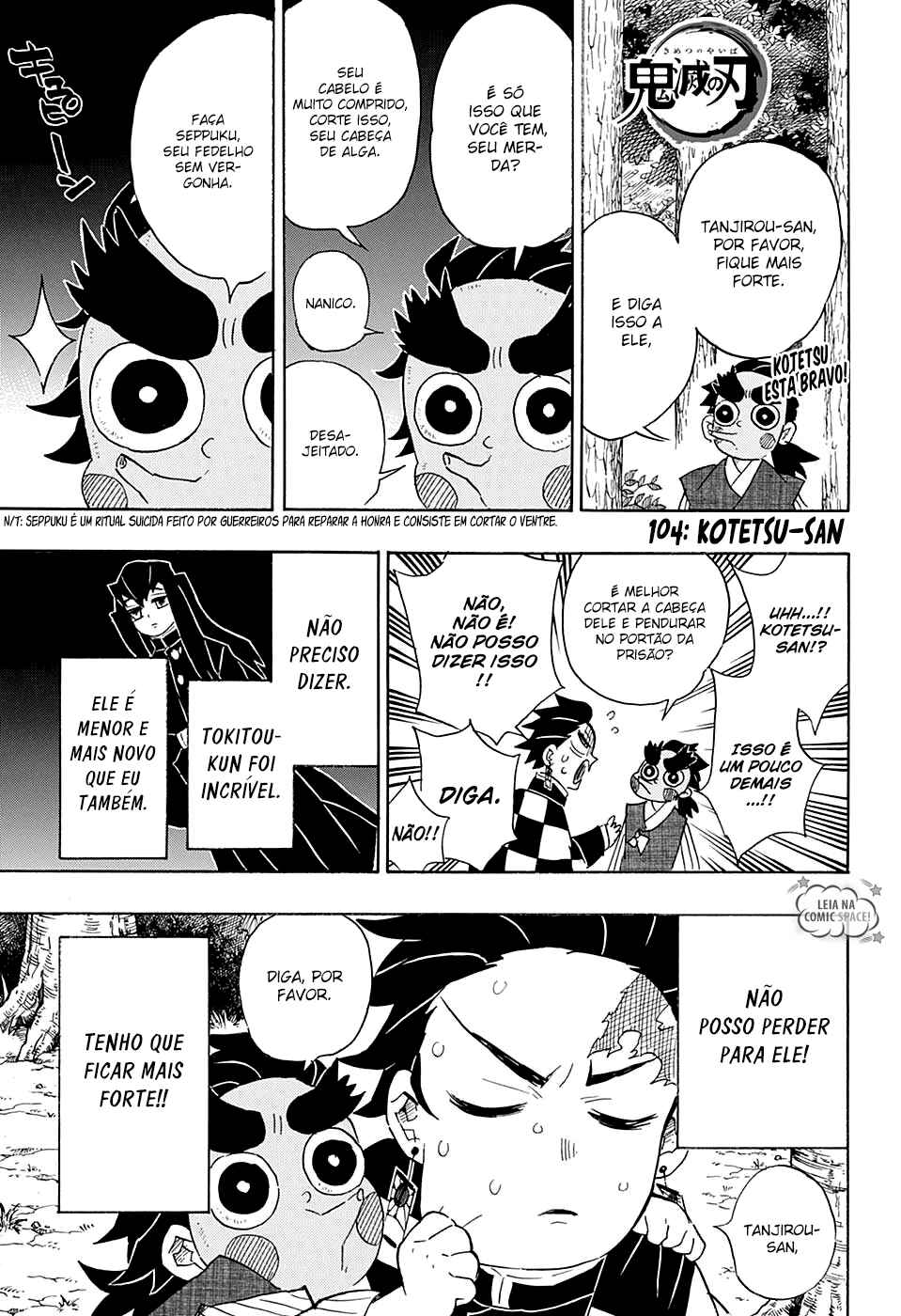 Read Demon Slayer_ Kimetsu No Yaiba PTBR Manga Online