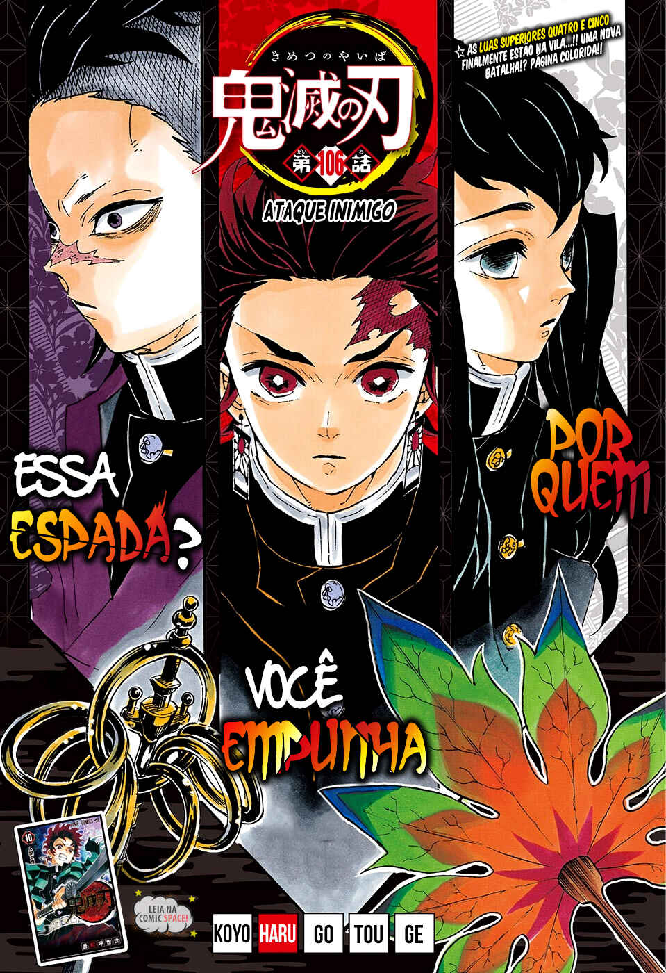 Read Demon Slayer_ Kimetsu No Yaiba PTBR Manga Online