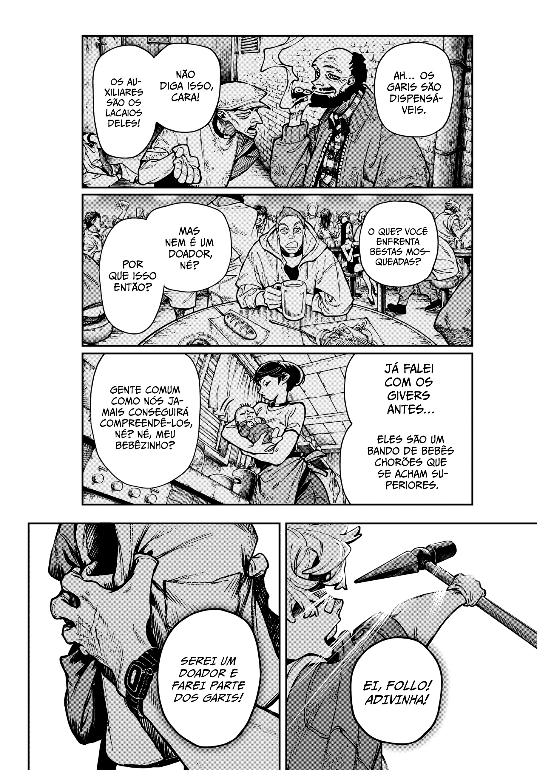 Read Gachiakuta PTBR Manga Online